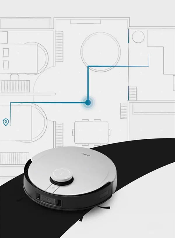 Powerful All-in-One DEEBOT T20e OMNI – 7100Pa Suction, Dual Mop, Auto-Cleaning & Smart Navigation - Image 33